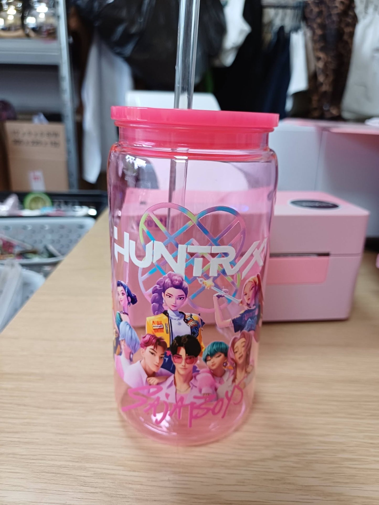 16oz acrylic tumbler kpop