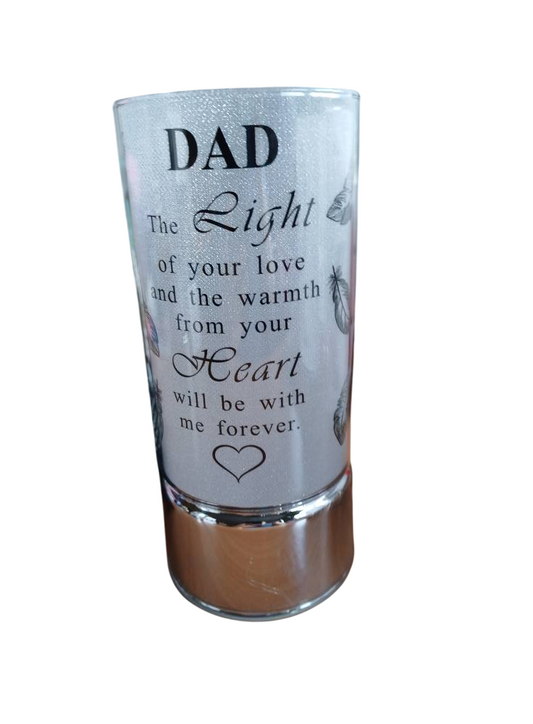 dad memorial lamp