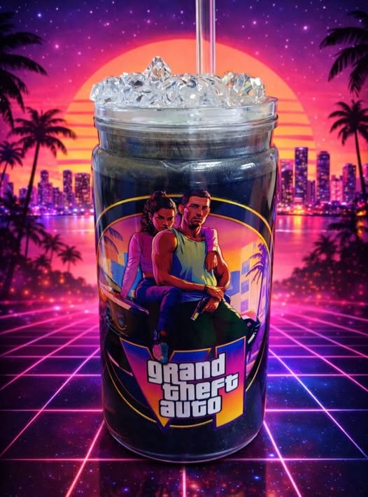Gta 6 Snow Globe tumbler